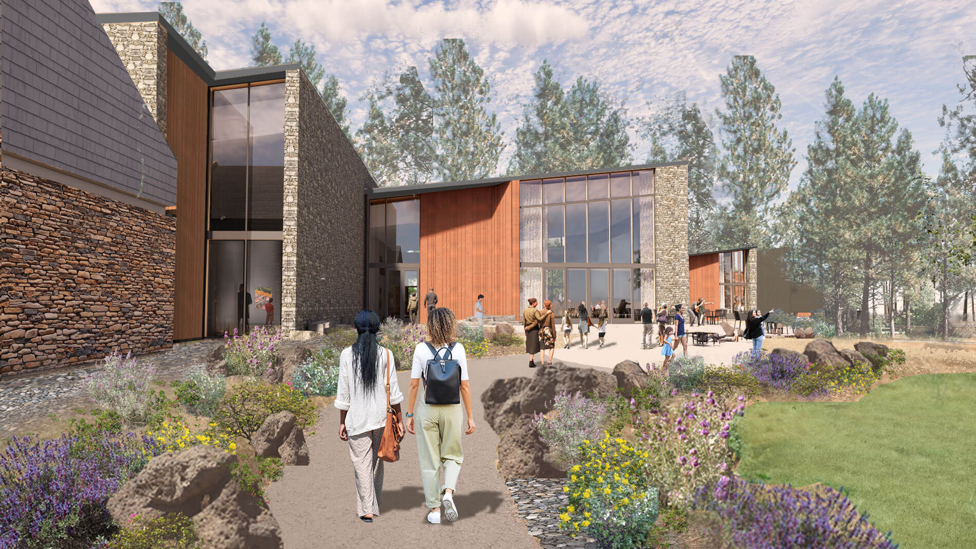 rendering of exterior