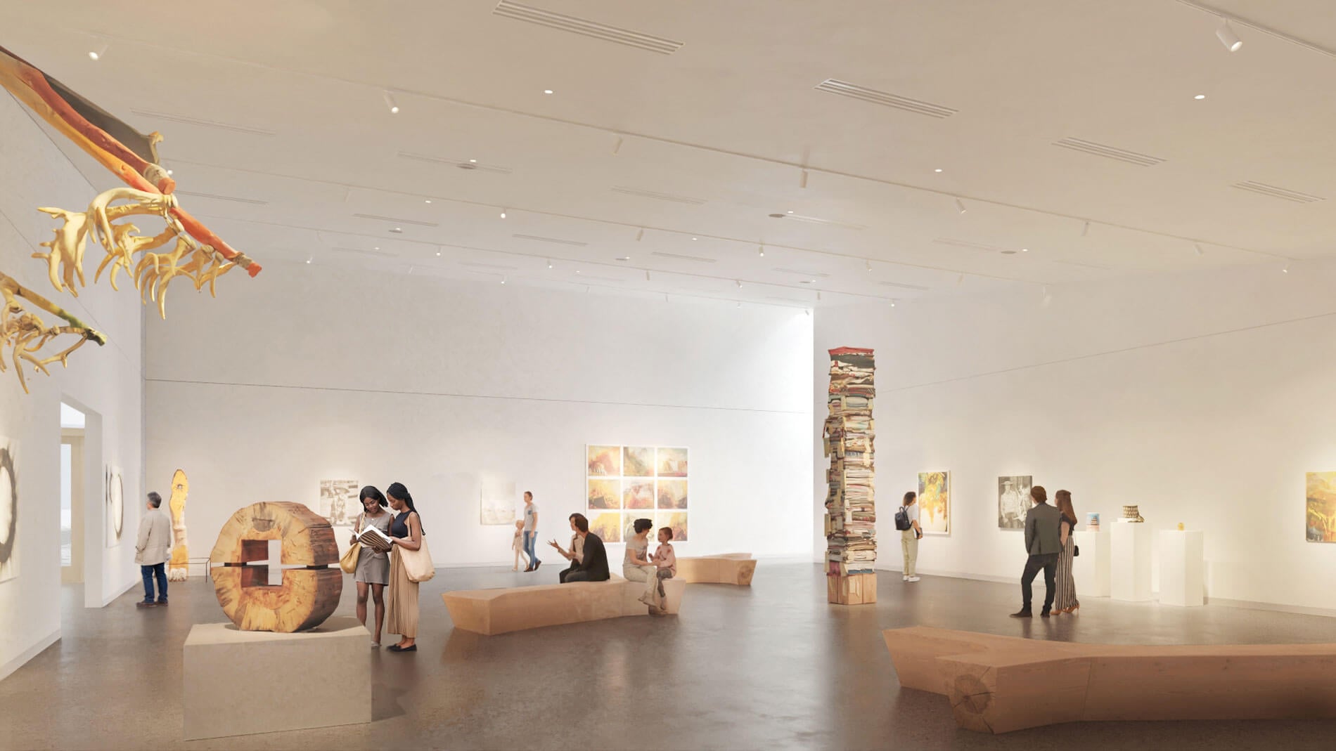 rendering of gallery
