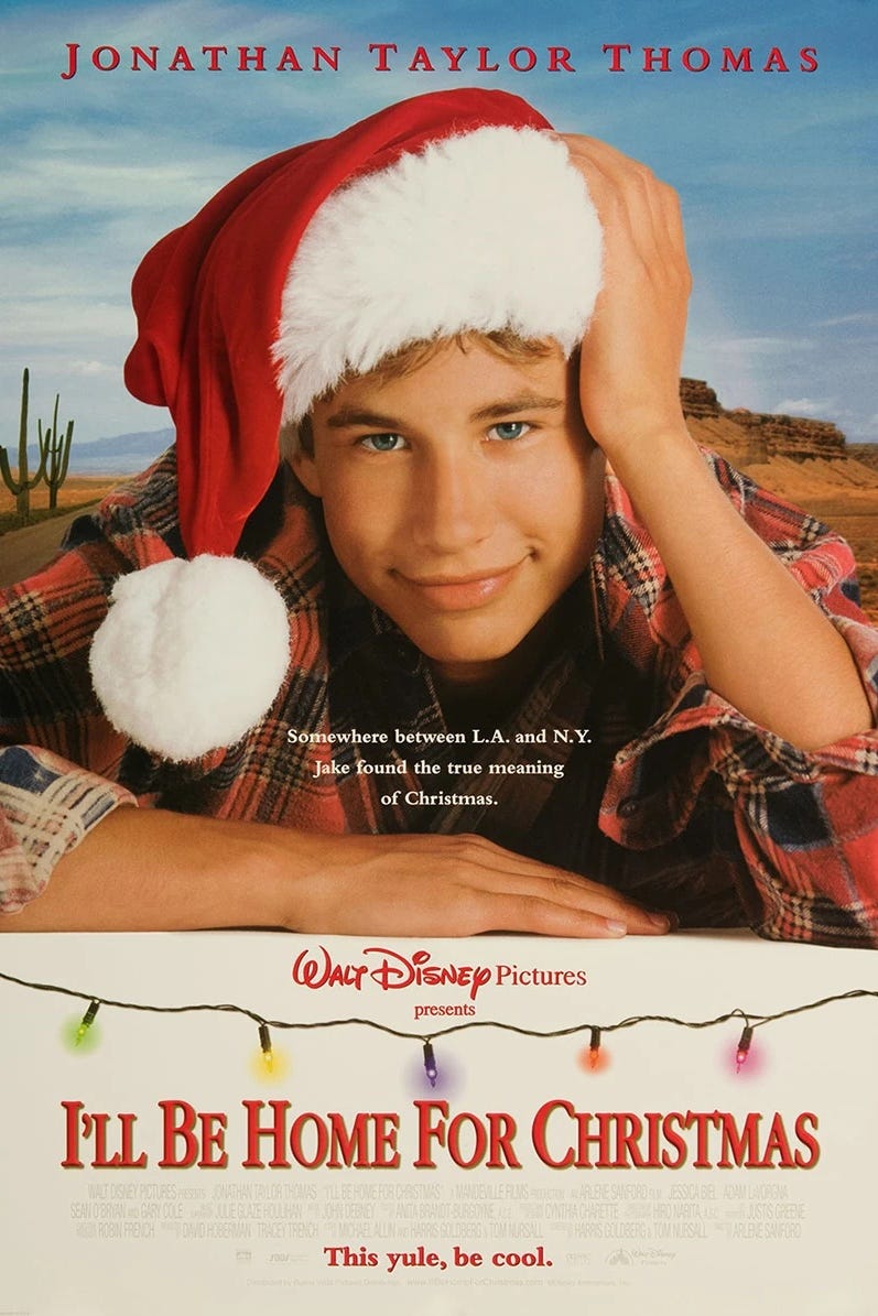 i'll be home for christmas movie poster